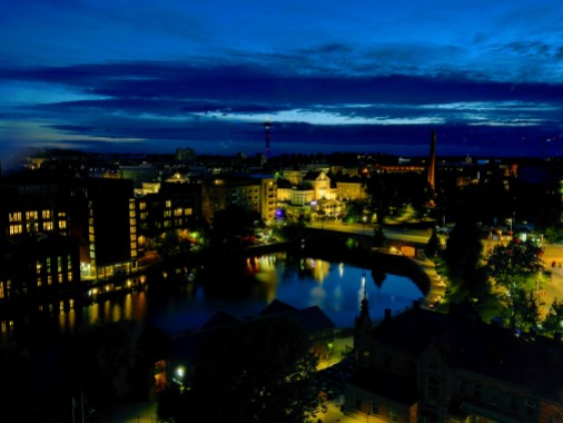 Tampere by Night